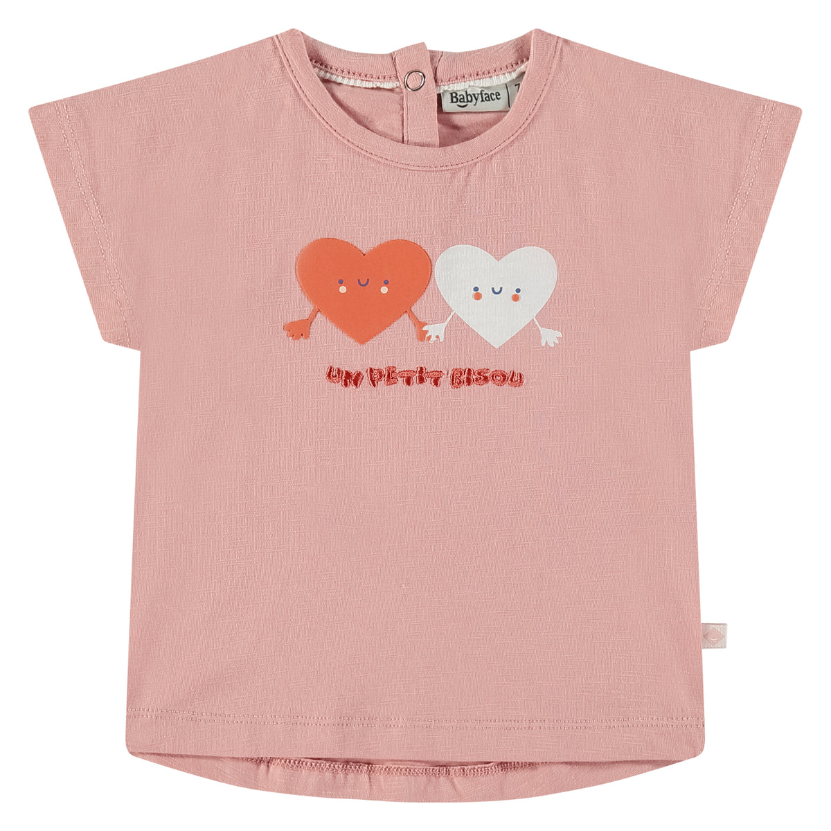 T-shirt kurzarm - doppel Herz