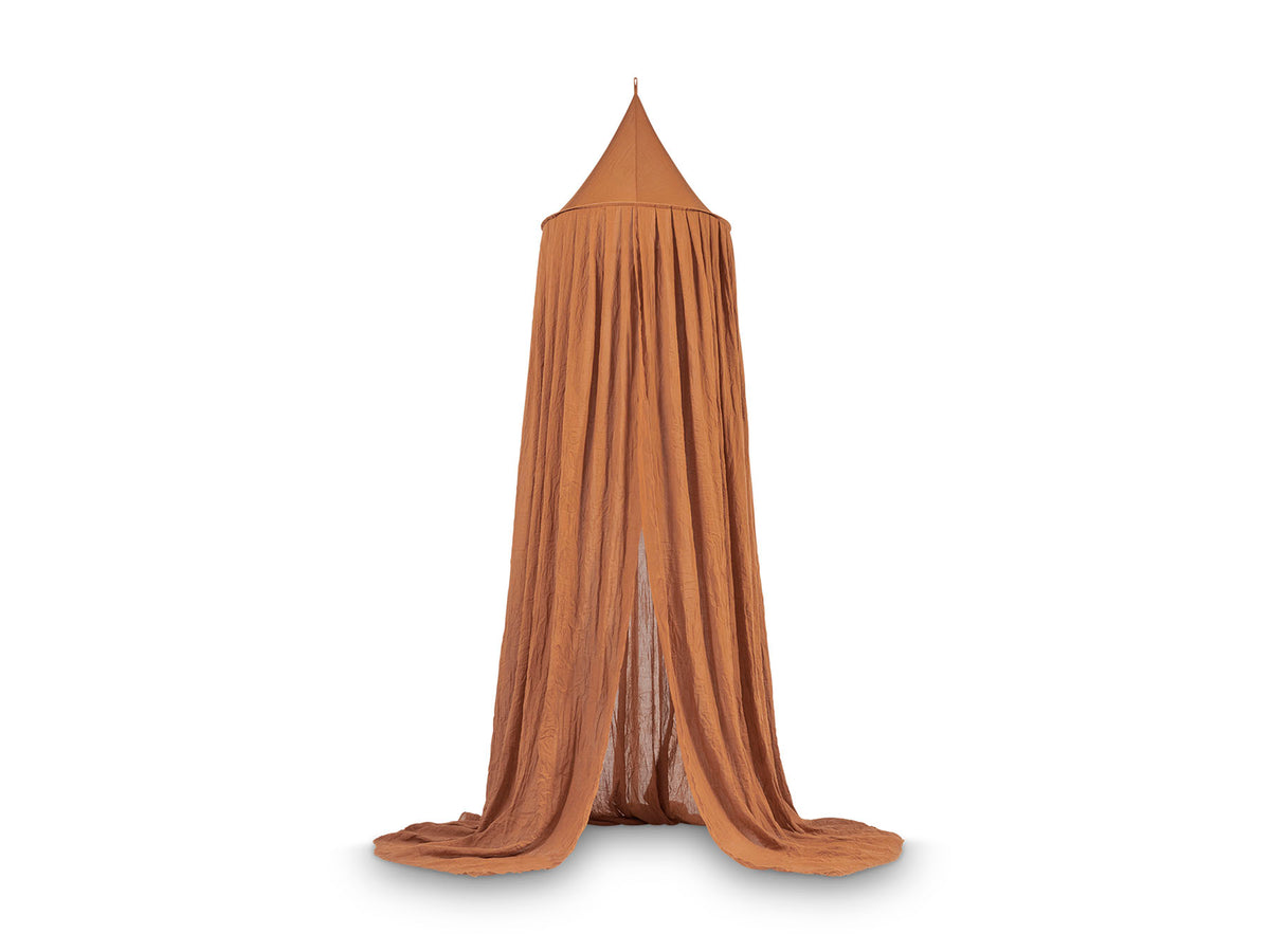 Baldachin Betthimmel Vintage 245cm - caramel