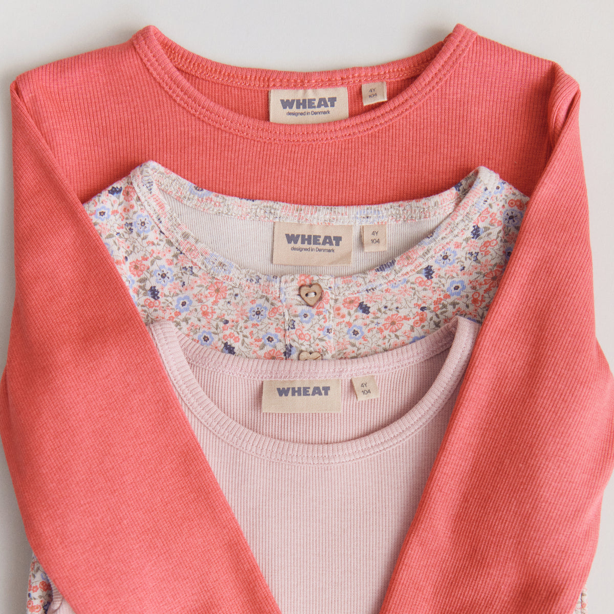 T-Shirt langarm Elsie - raspberry