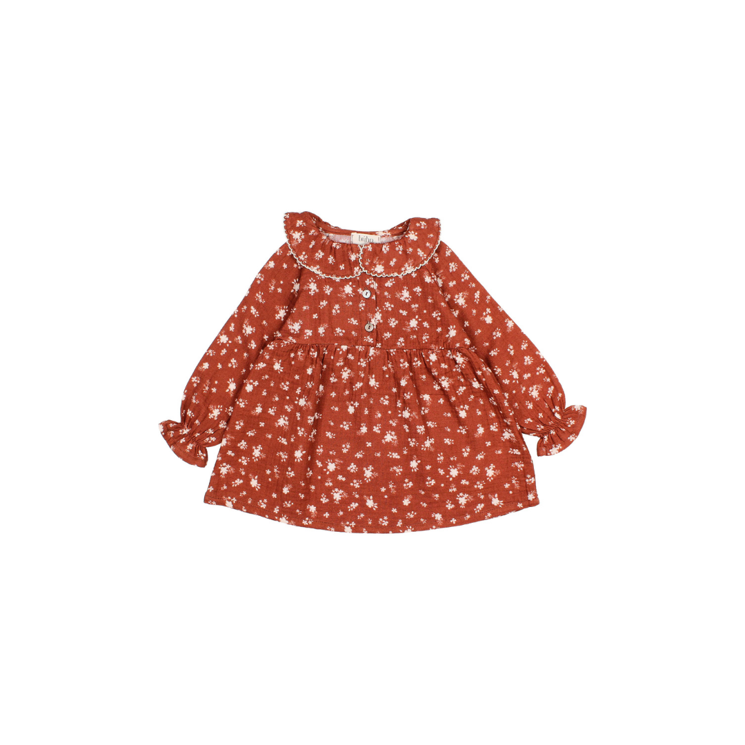 Cottage Kleid - henna