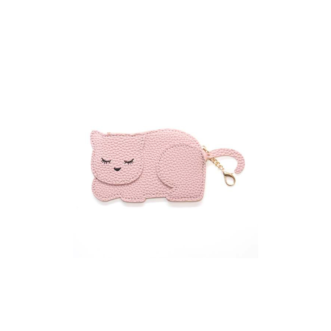 Portemonnaie Katze - rosa