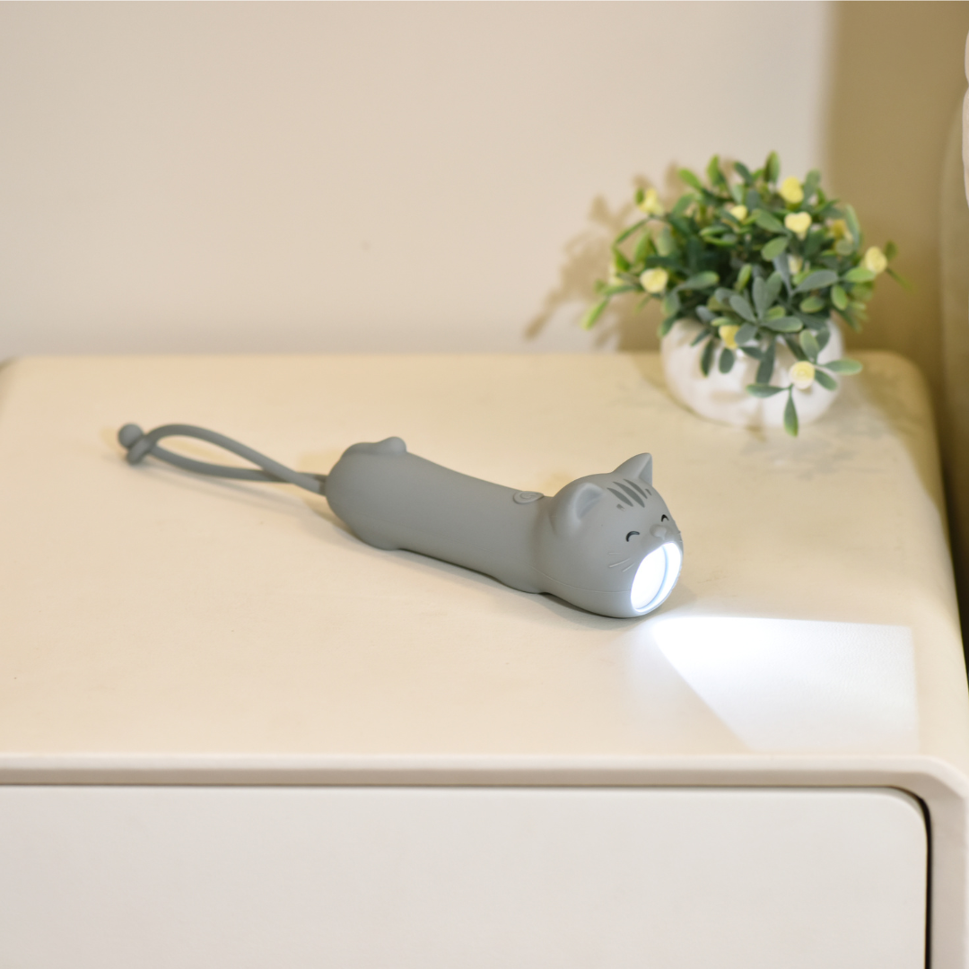 Taschenlampe Katze