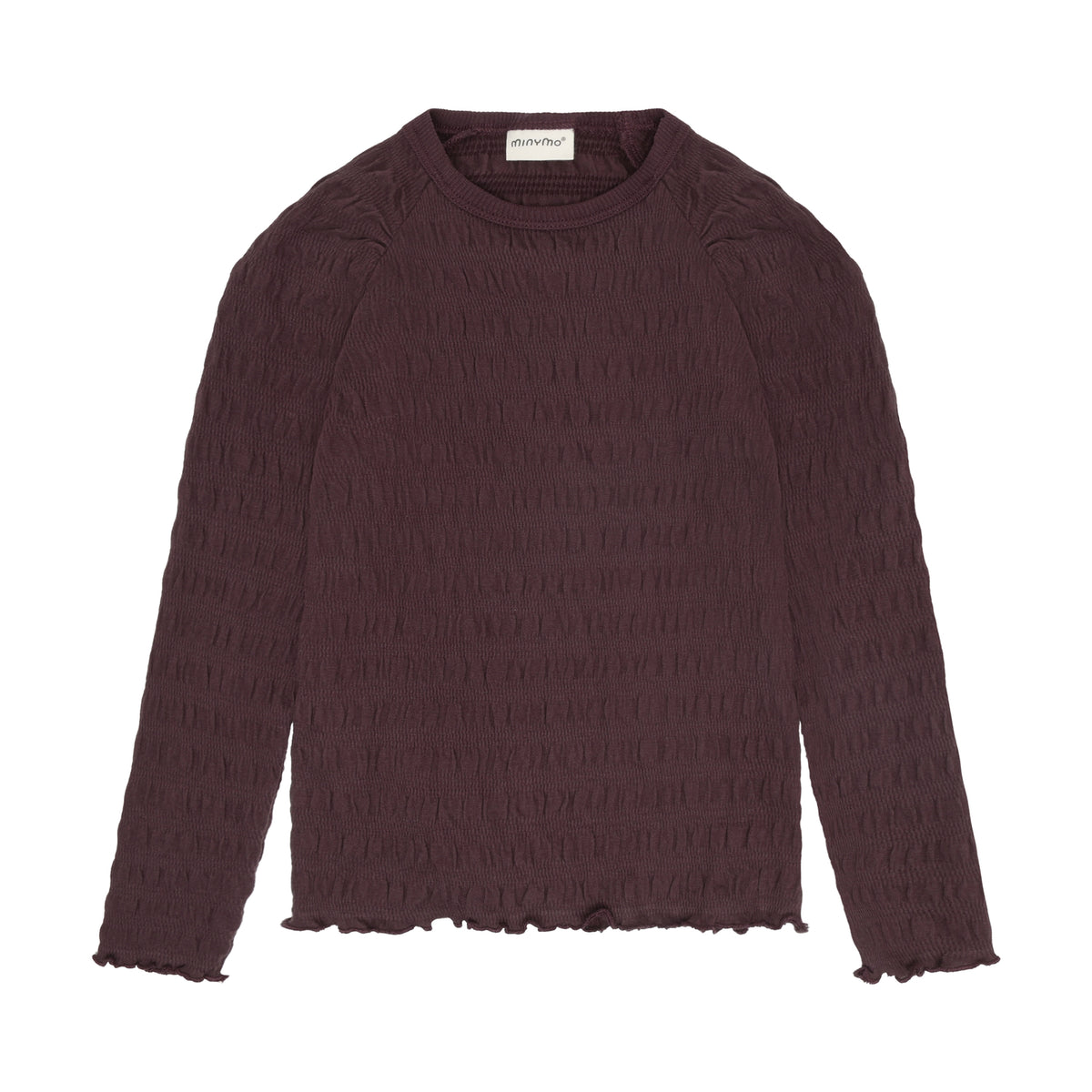 T-Shirt langarm Basic - huckleberry
