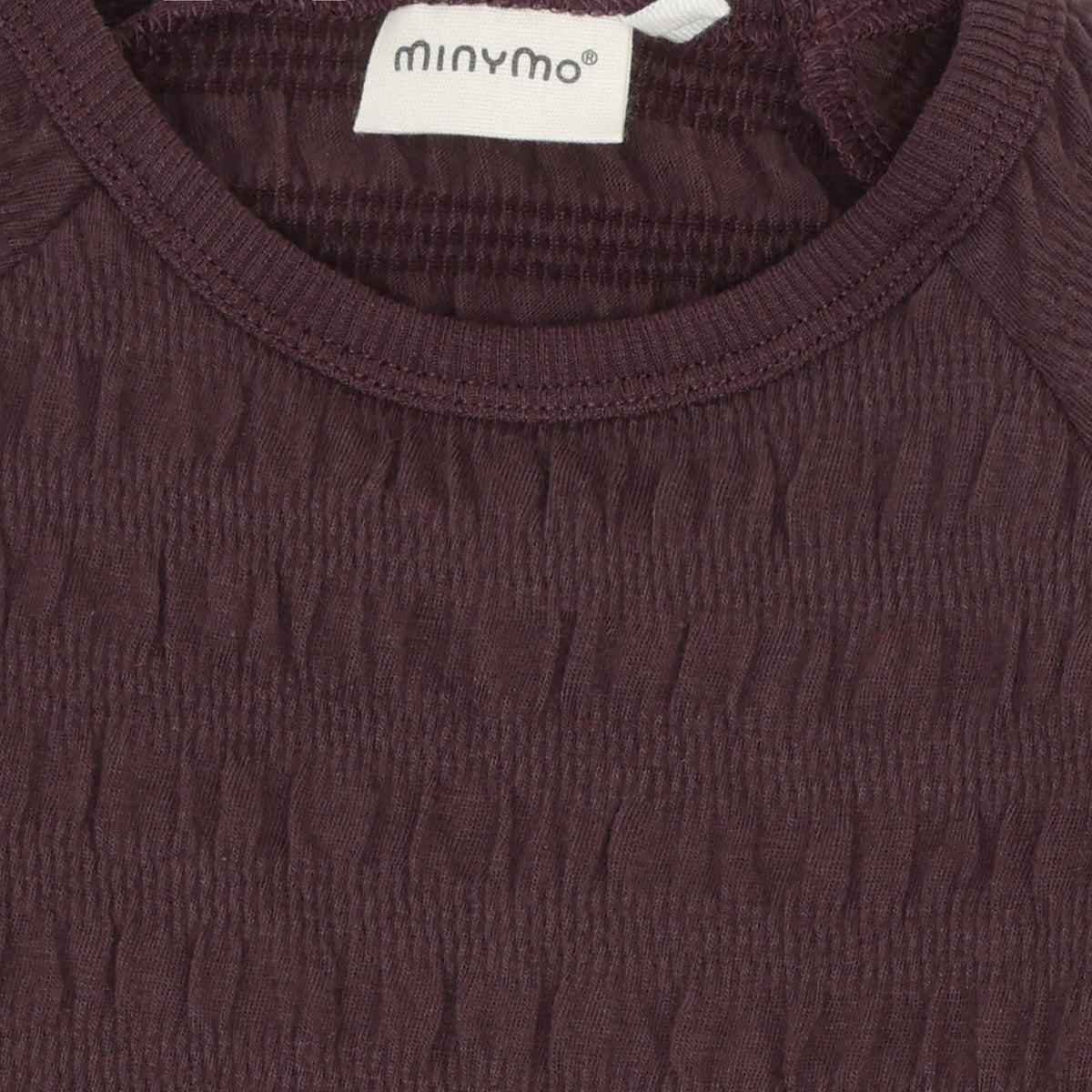 T-Shirt langarm Basic - huckleberry