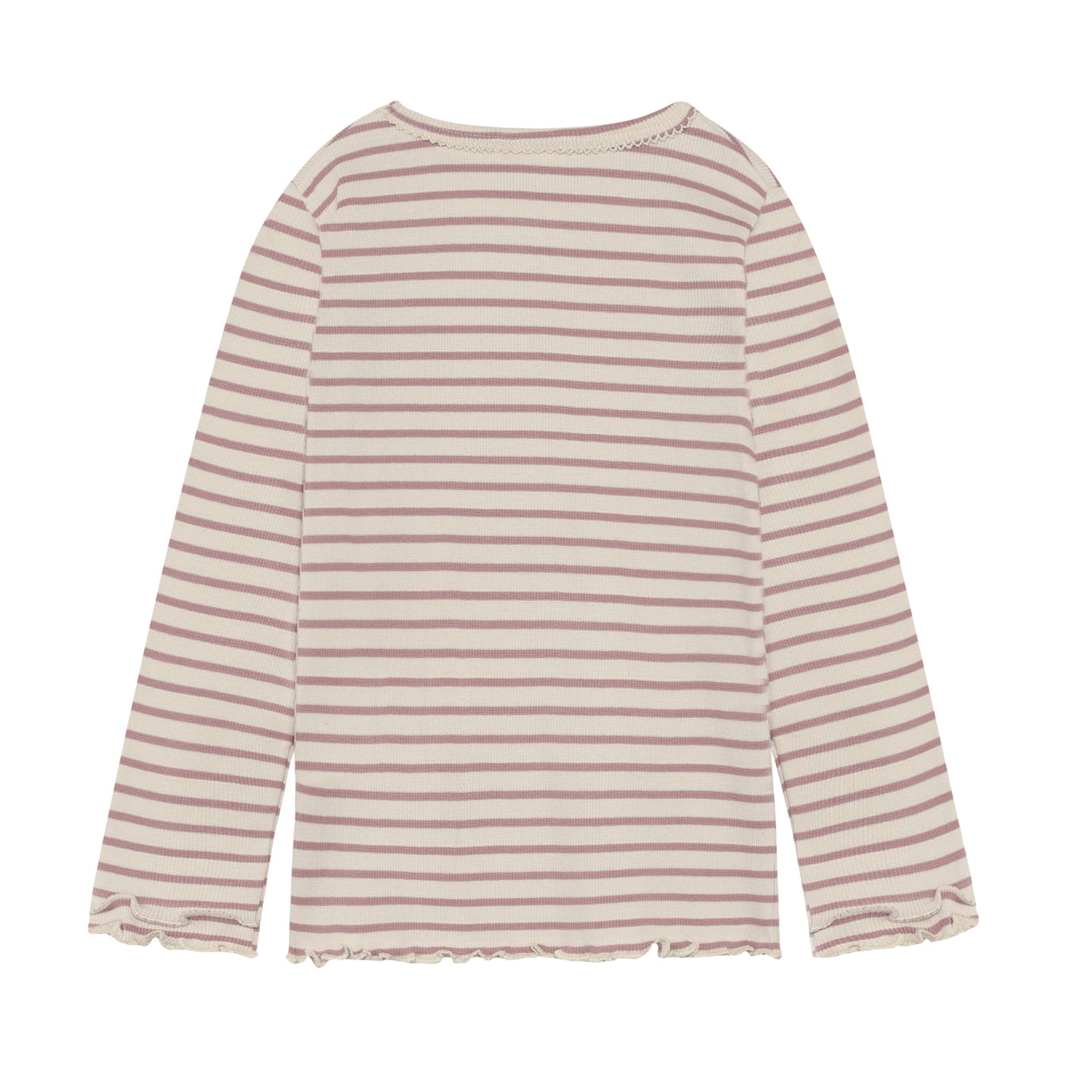 T-Shirt langarm Rib mit Herz