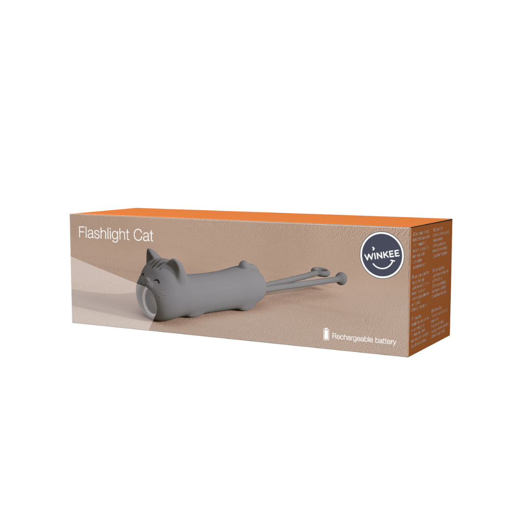 Taschenlampe Katze