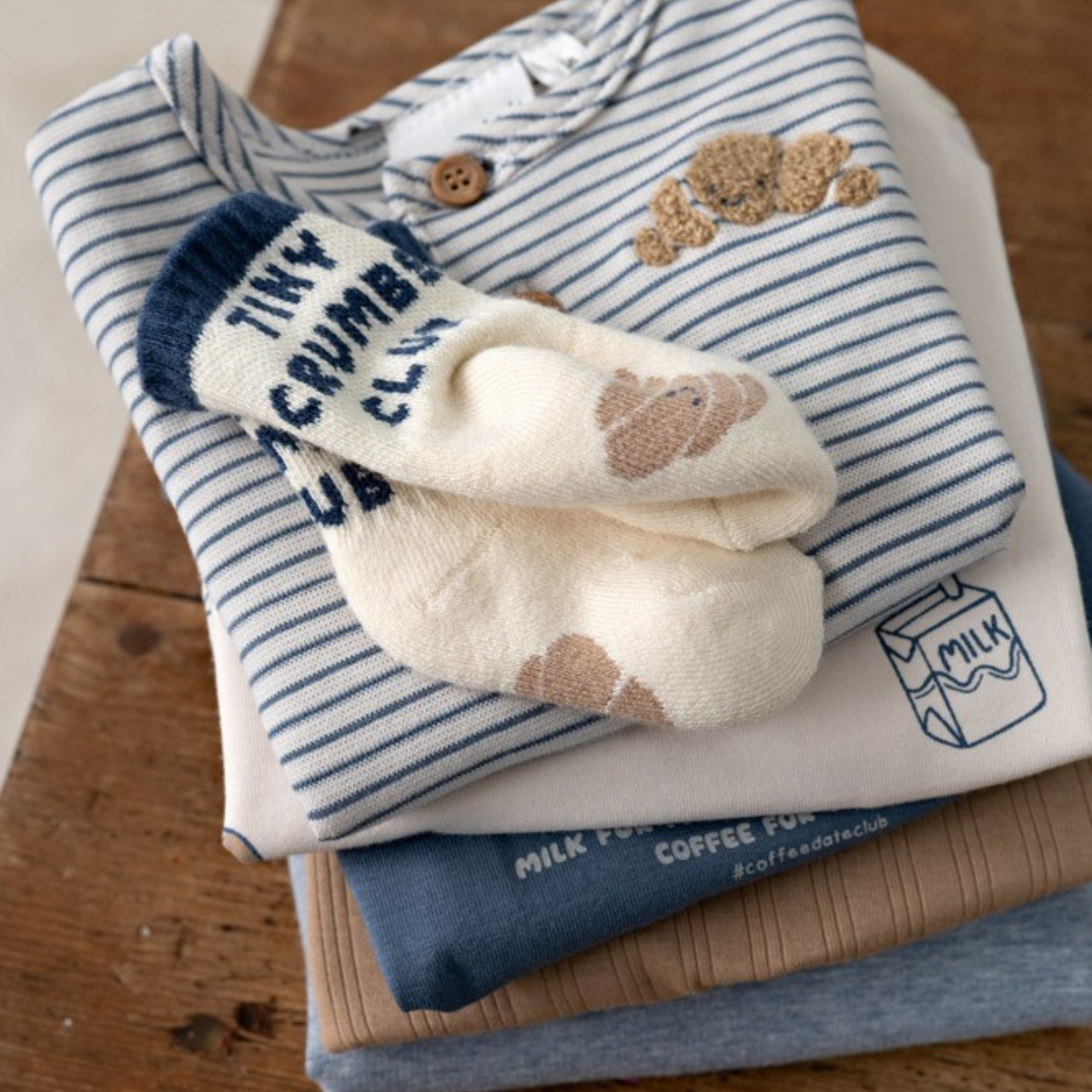 Babysocken Breakfast Buddy