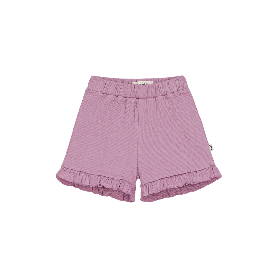 Ruffled Shorts - lavendel