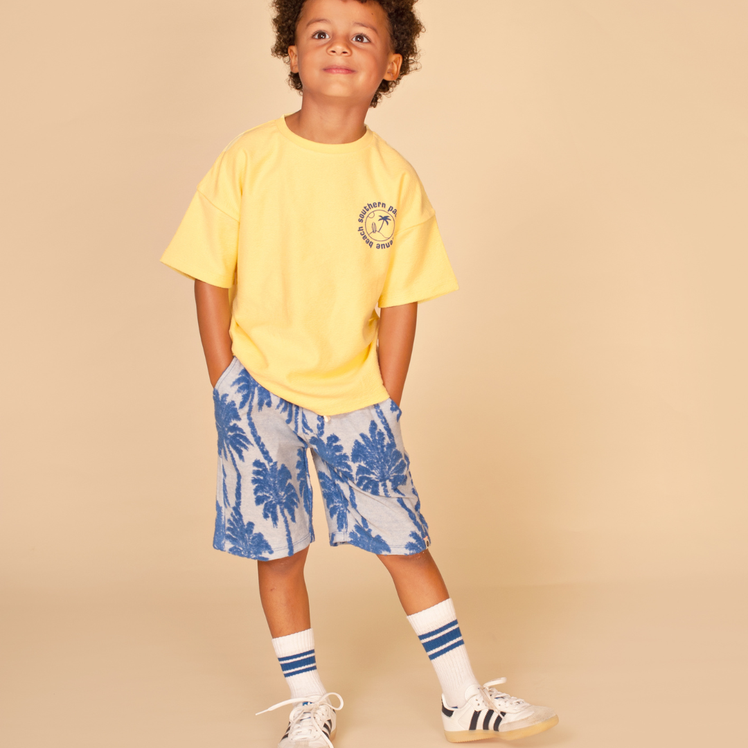 Shorts Palmen Print