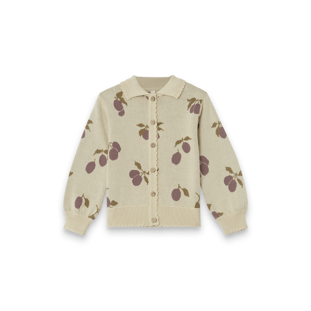 Strick Cardigan Birnen