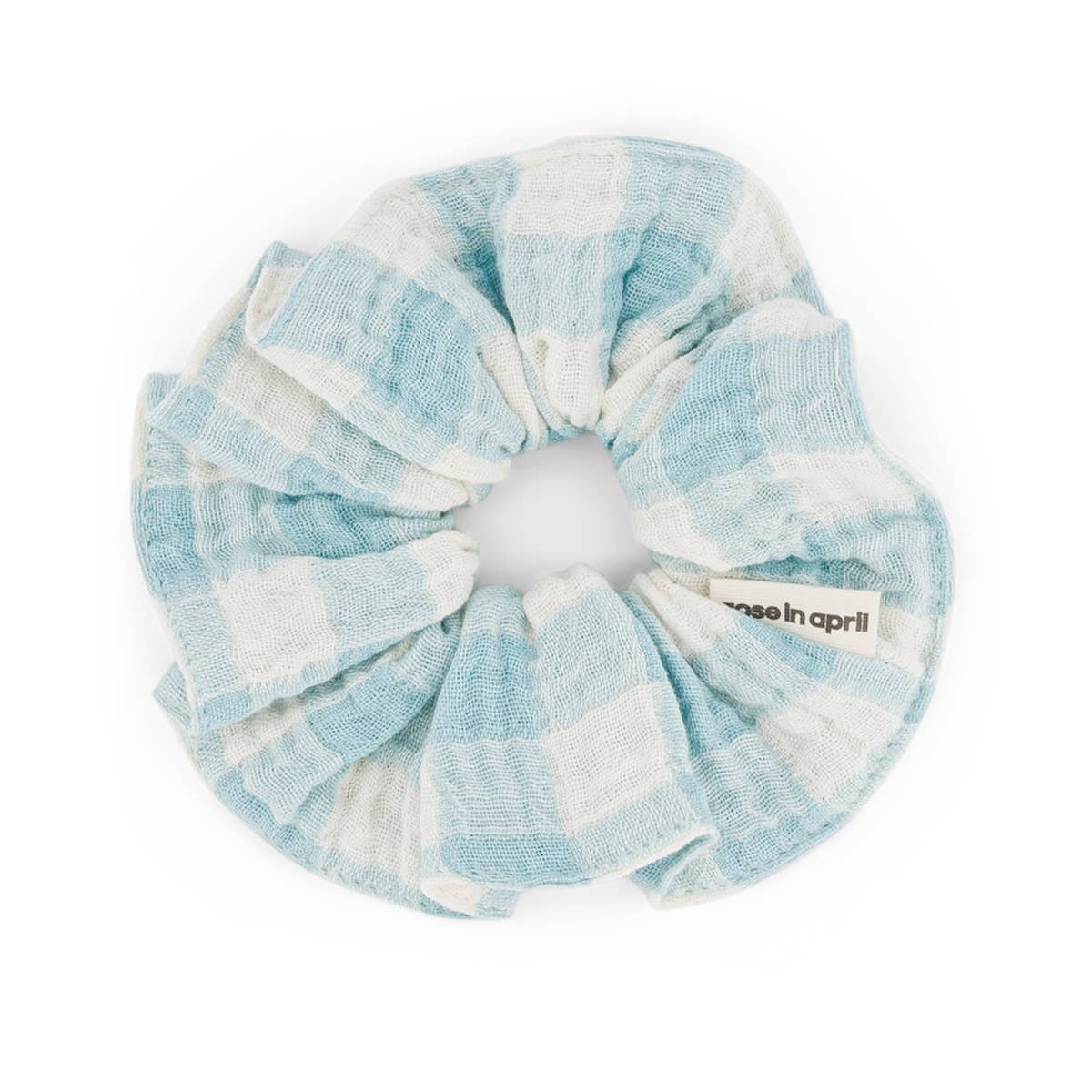 Haargummi - blau/weiss