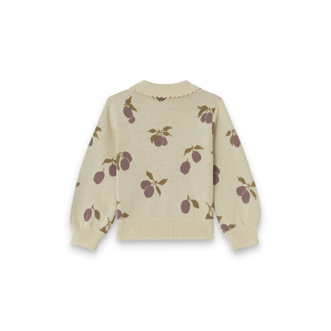 Strick Cardigan Birnen