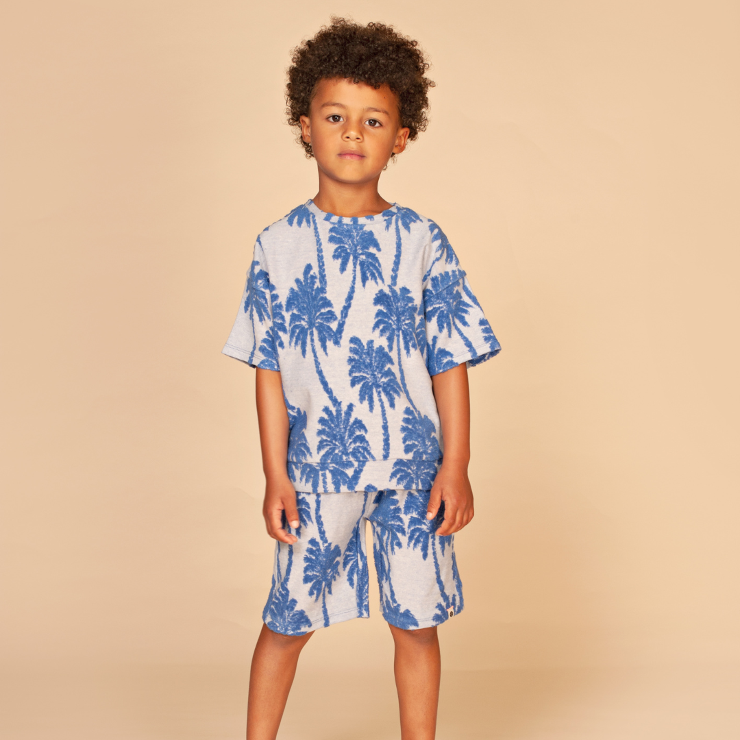 Shorts Palmen Print