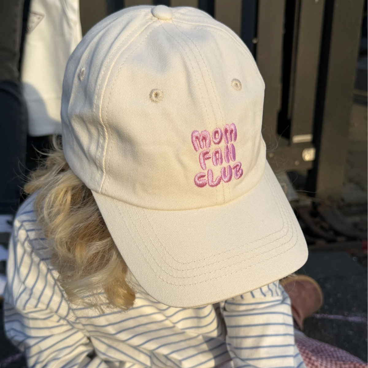 Mom Fan Club Cap - Rosa