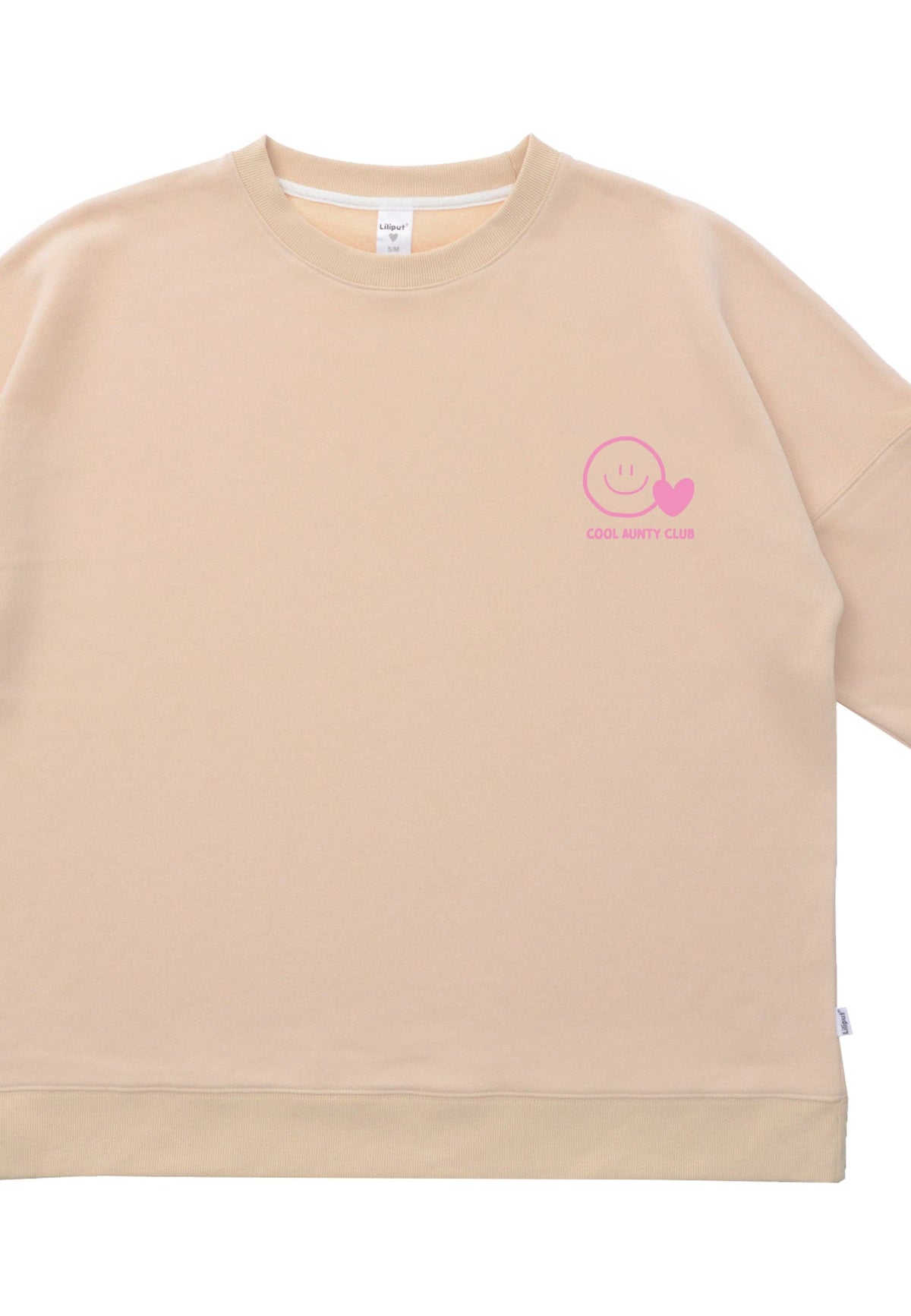 Erwachsenen Sweatshirt beige Cool Aunty Club