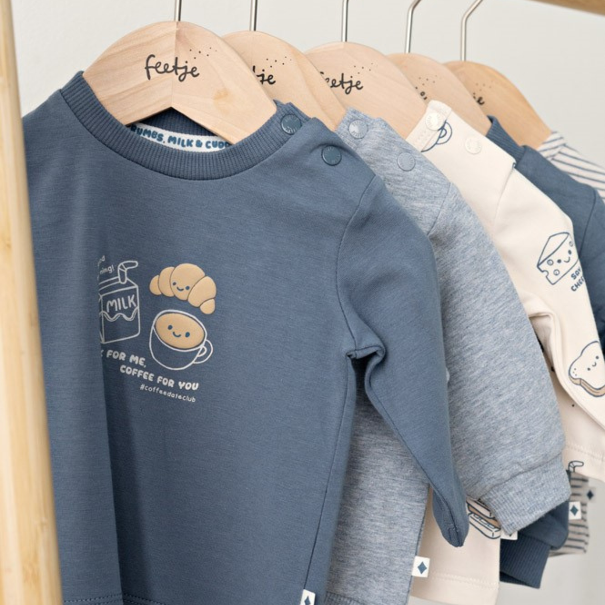 Longsleeve Breakfast Buddy - blau