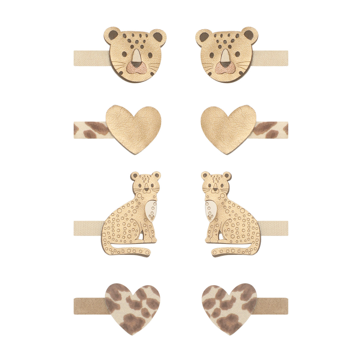 Larry Leopard Mini Clips