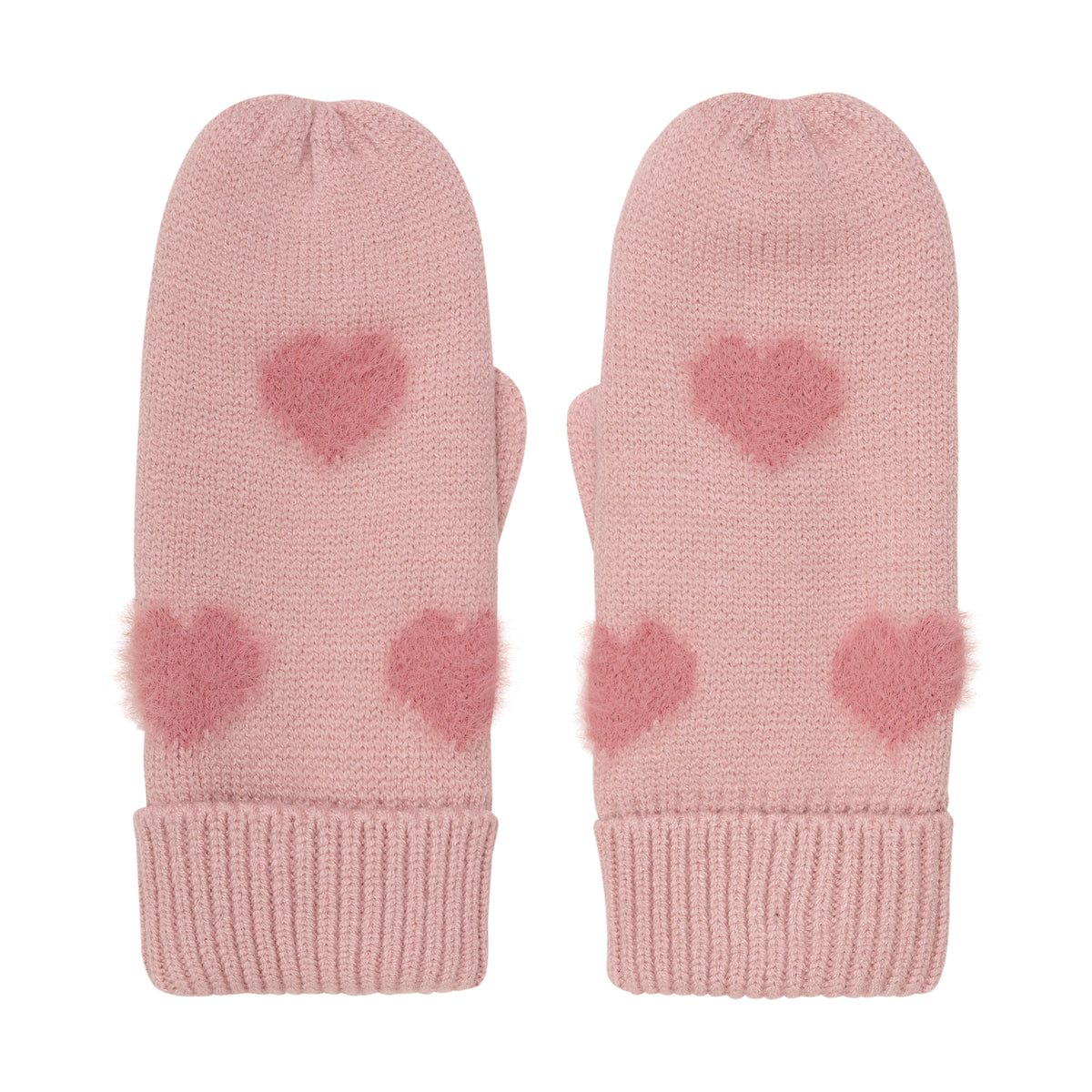 Soft Teddy Handschuhe mit Herz
