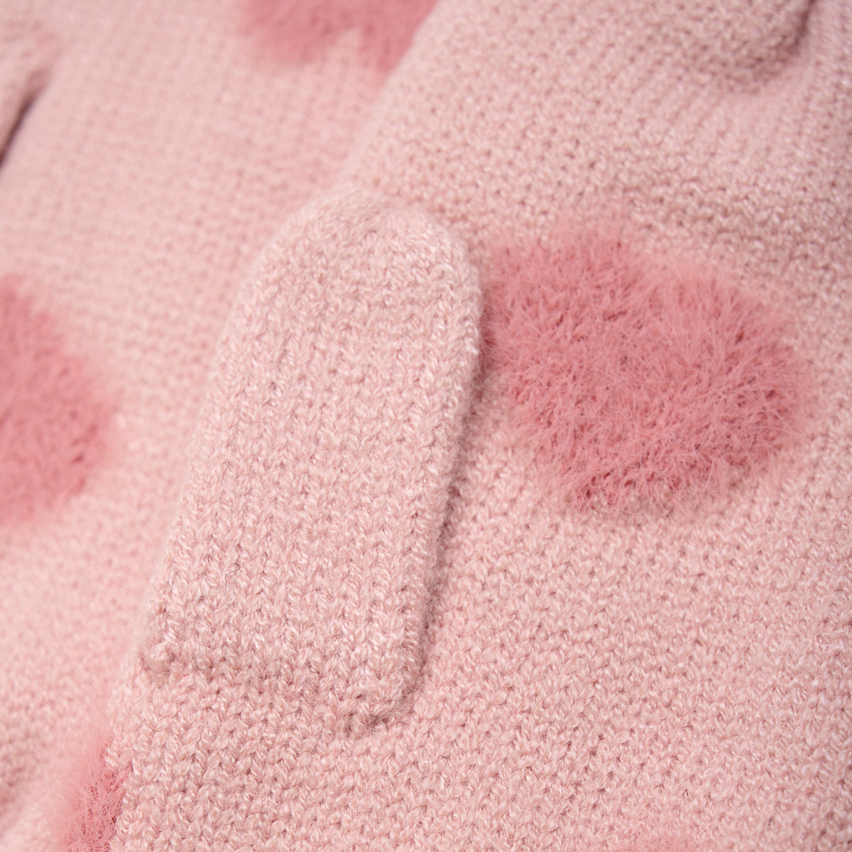 Soft Teddy Handschuhe mit Herz