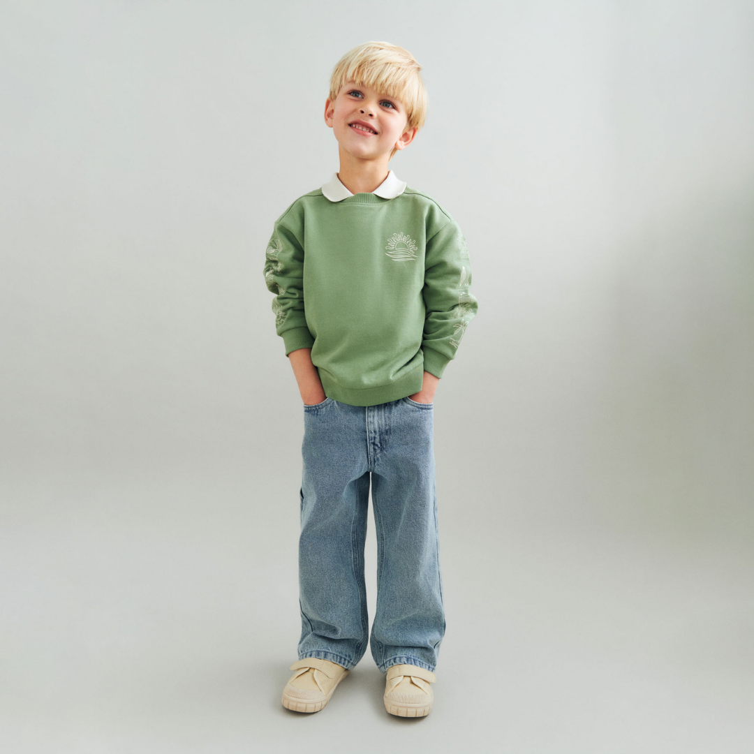 Pullover Ellis - Jade Green