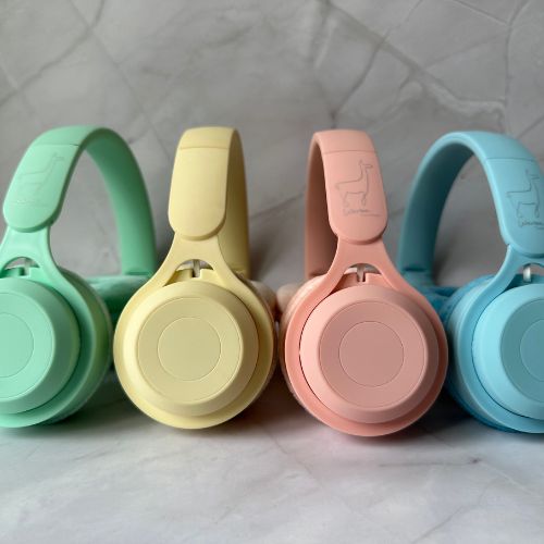 Kabelloser Bluetooth-Kopfhörer für Kinder – mint pastel