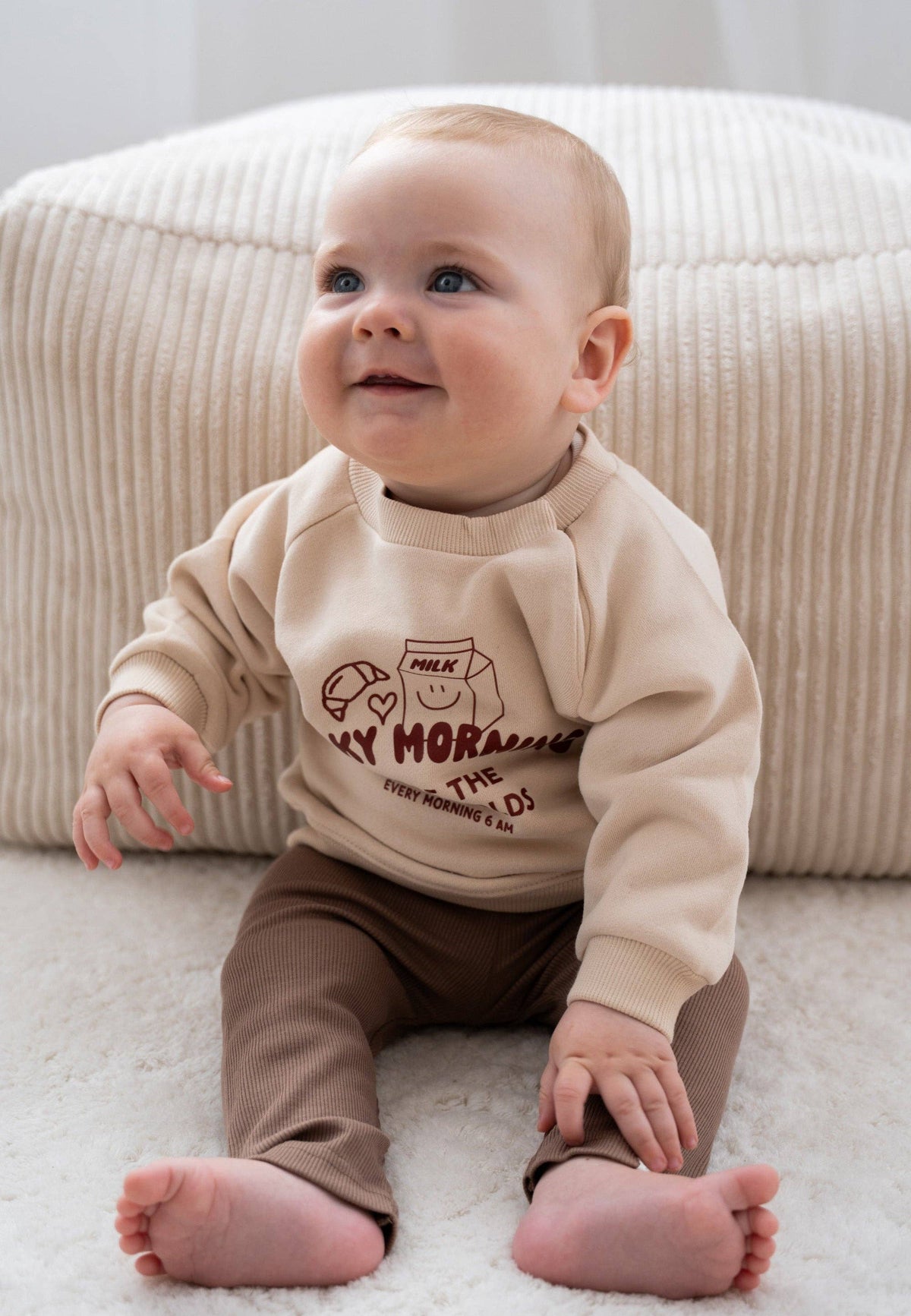 Milky Morning Sweatshirt beige