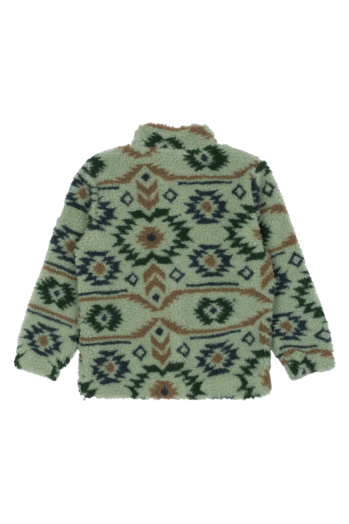 Teddy Mix Jacket - Grün
