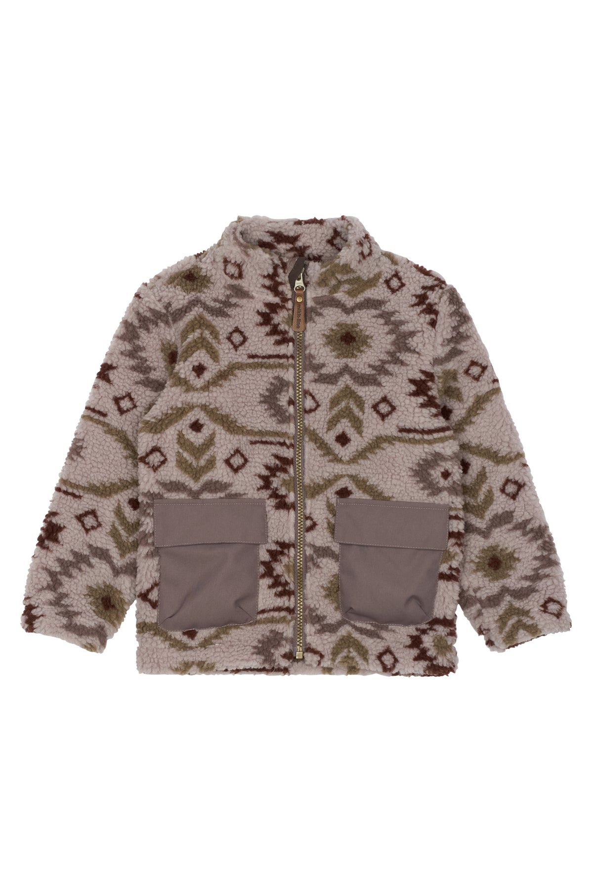 Teddy Mix Jacket - Lila