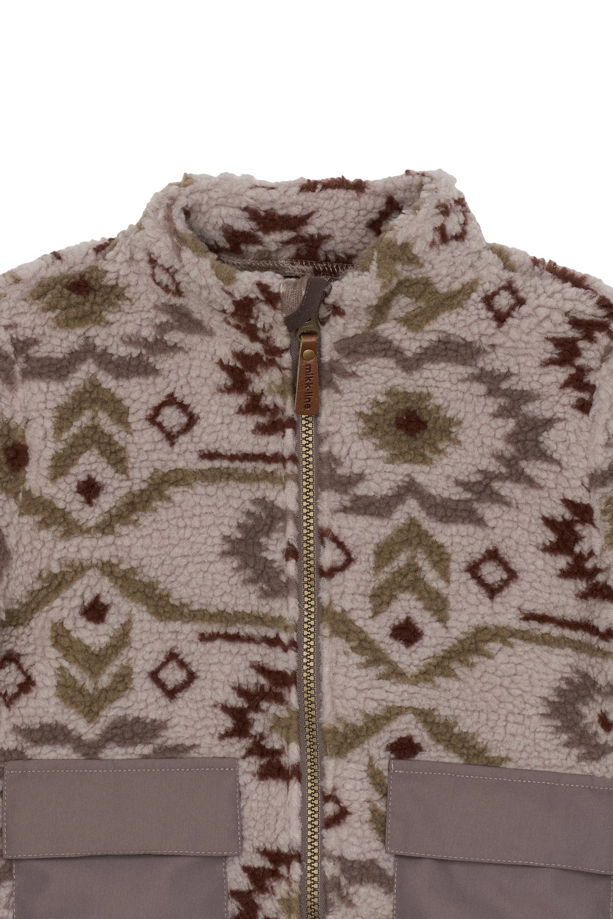Teddy Mix Jacket - Lila