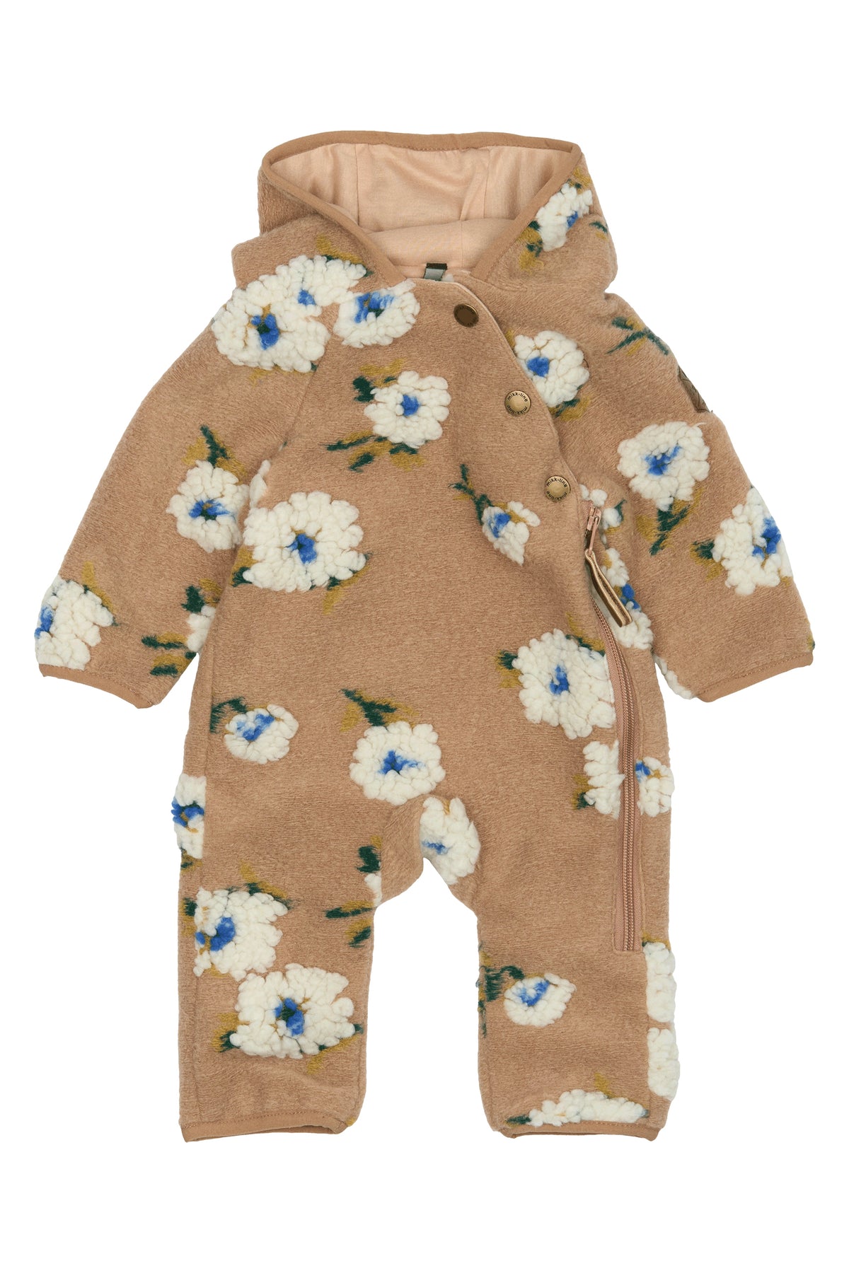 Teddy Overall mit Muster und Ohren