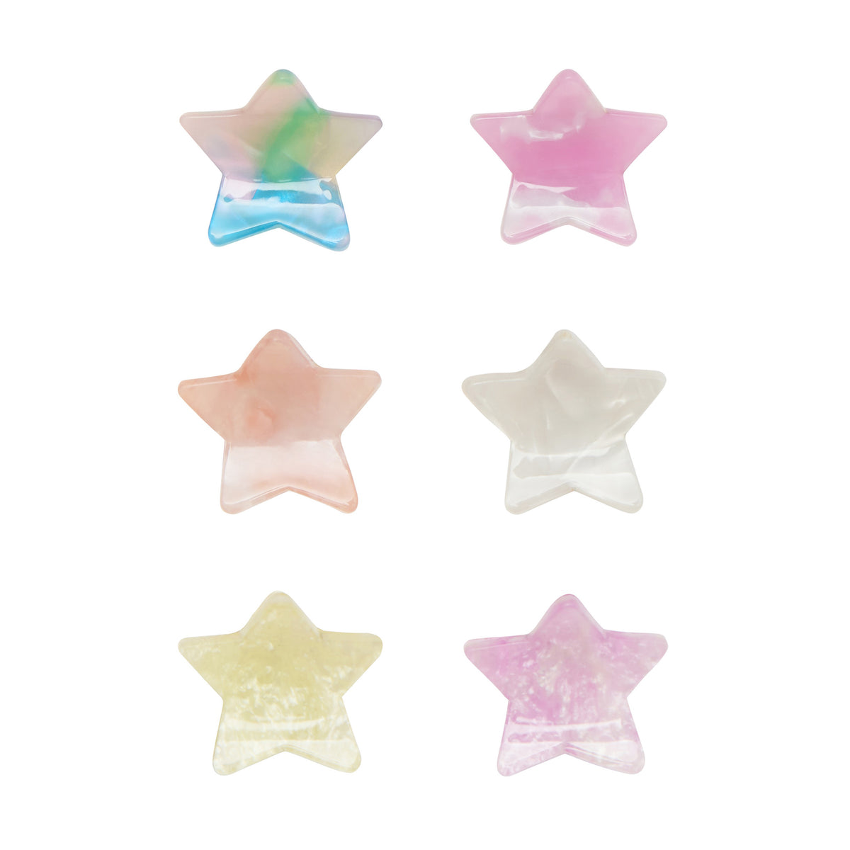 Star mini Claw Clips