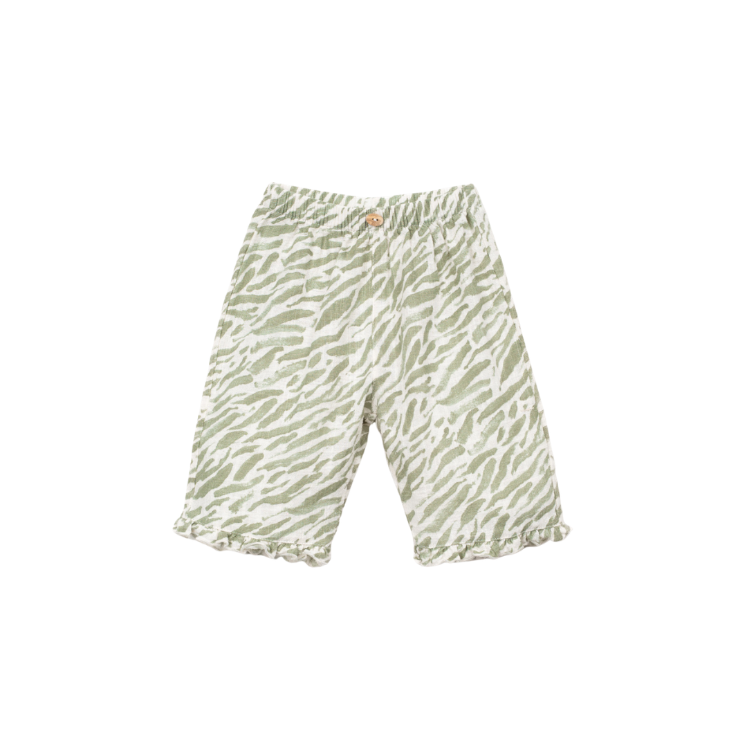 Leinenhosen Zebra
