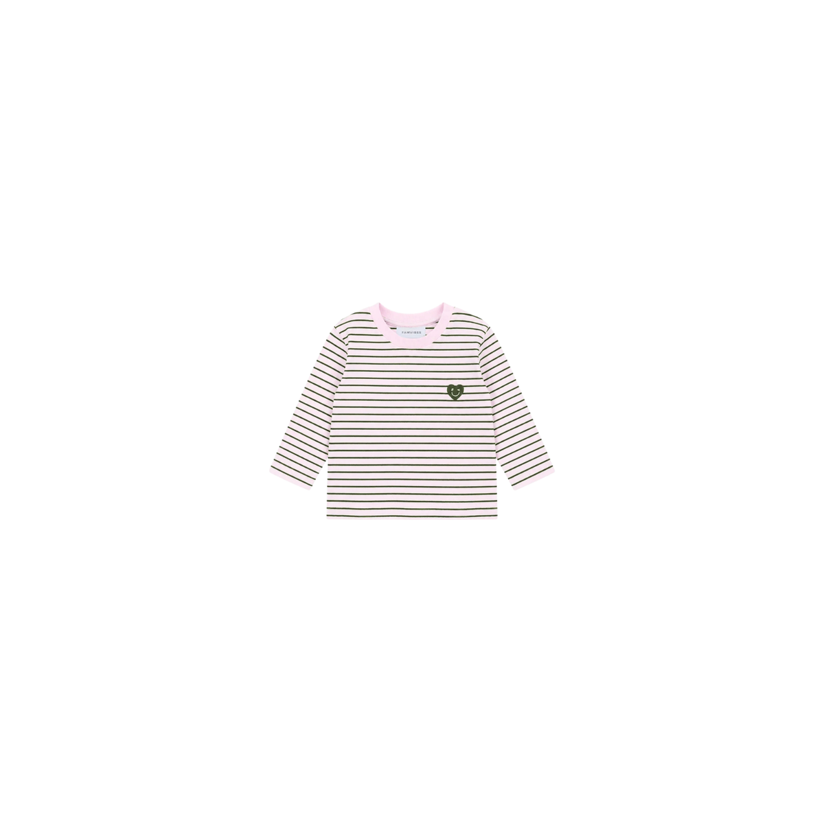 Longsleeve rosa/gestreift KIDS