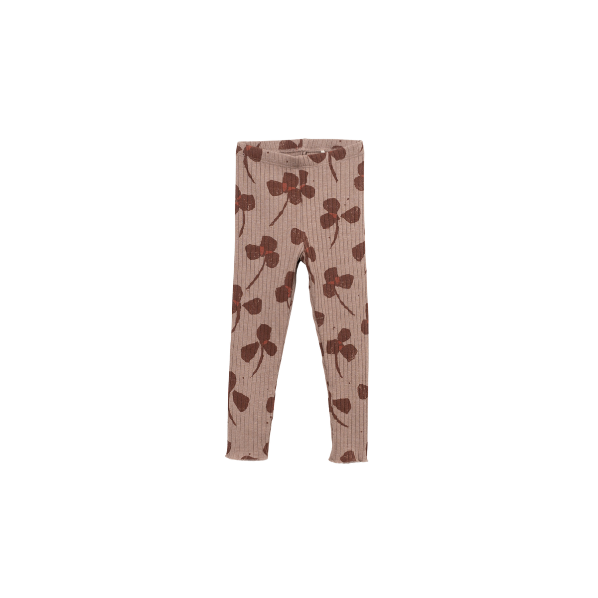 Leggings Blumen - braun
