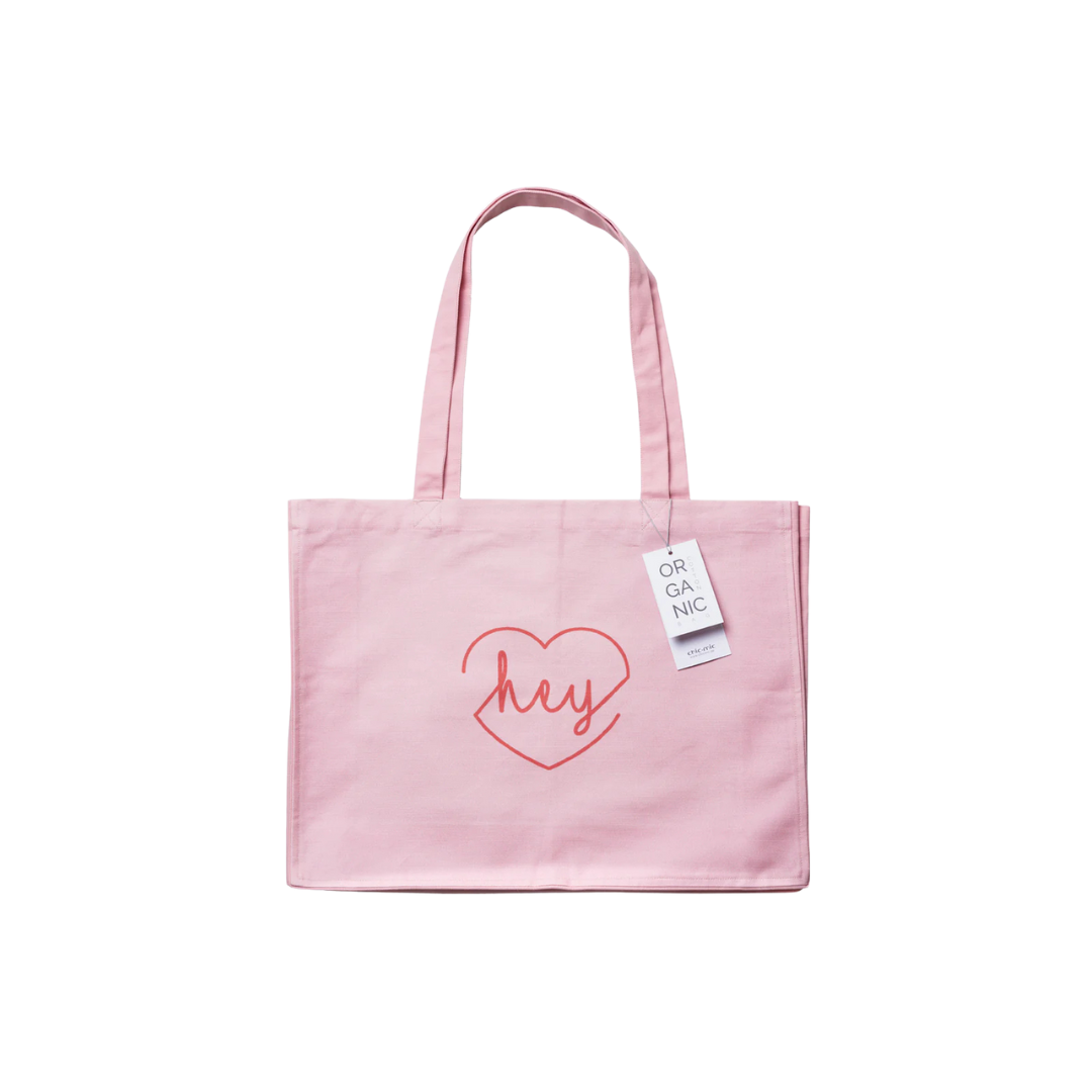 Organic Cotton Bag - Hey