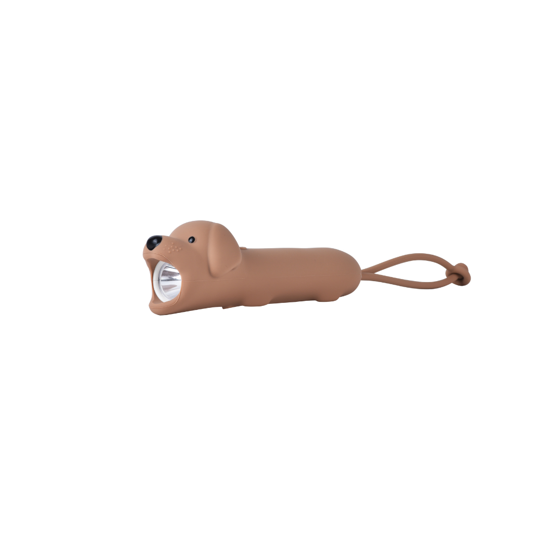 Taschenlampe Hund