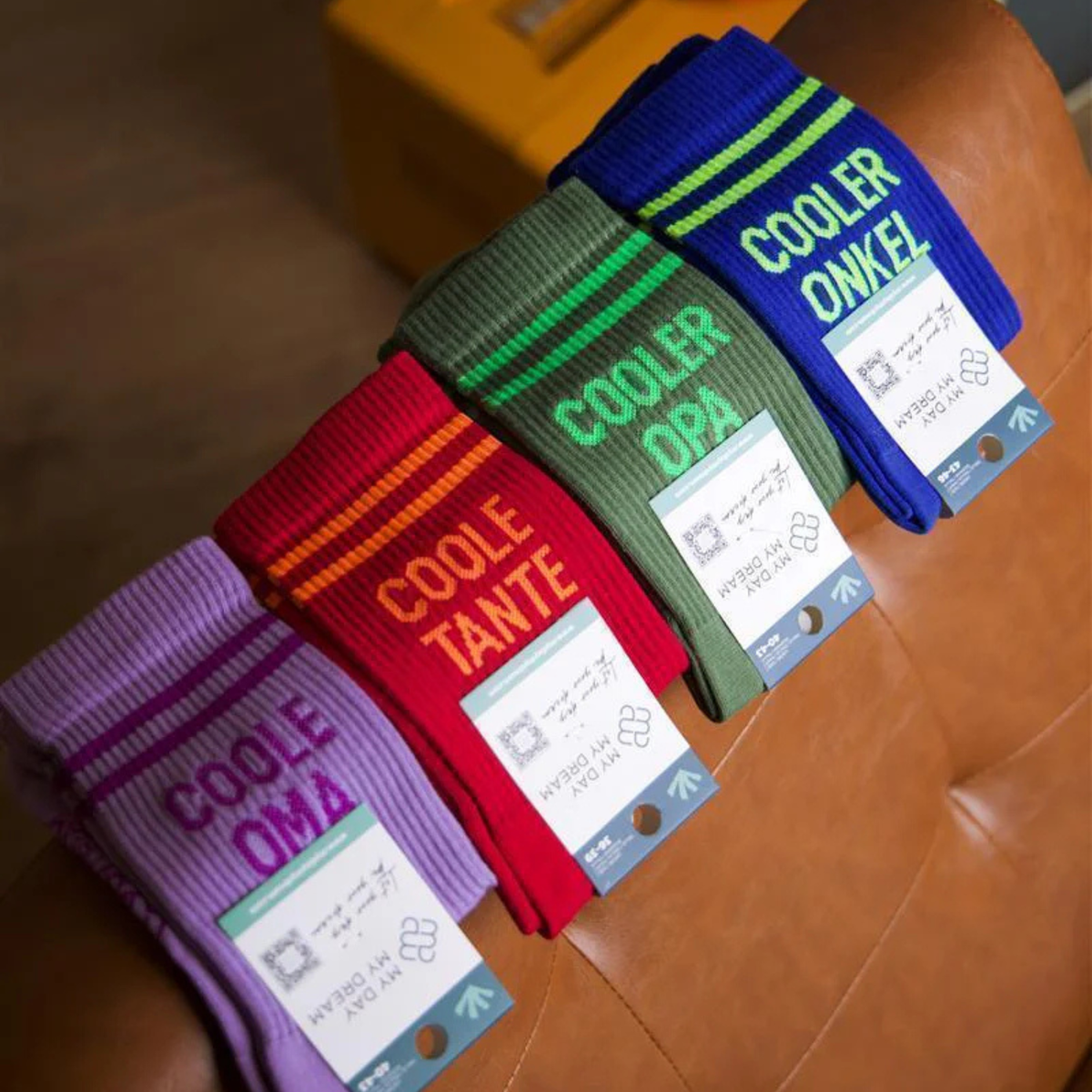 Socken Coole Tante