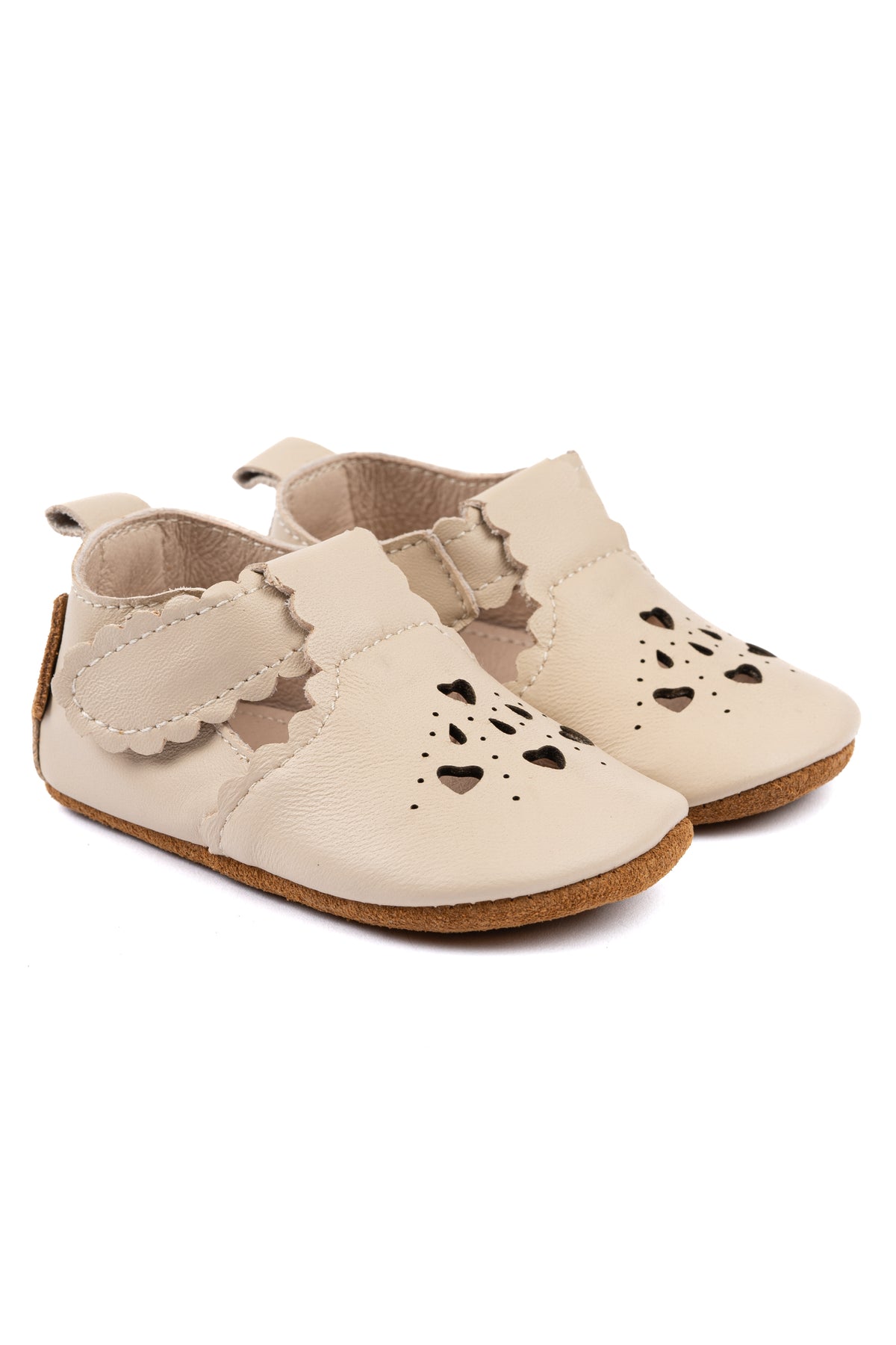 Prewalker Leder Sandalen - Herz