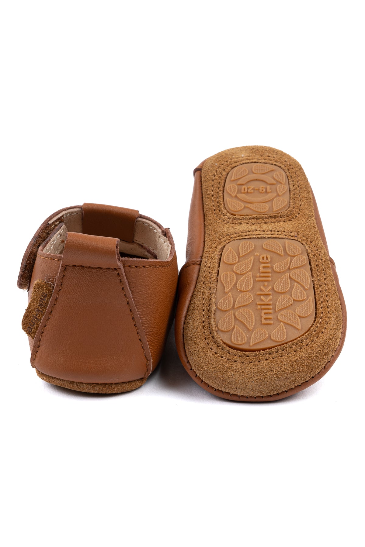 Prewalker Leder Sandalen - cognac