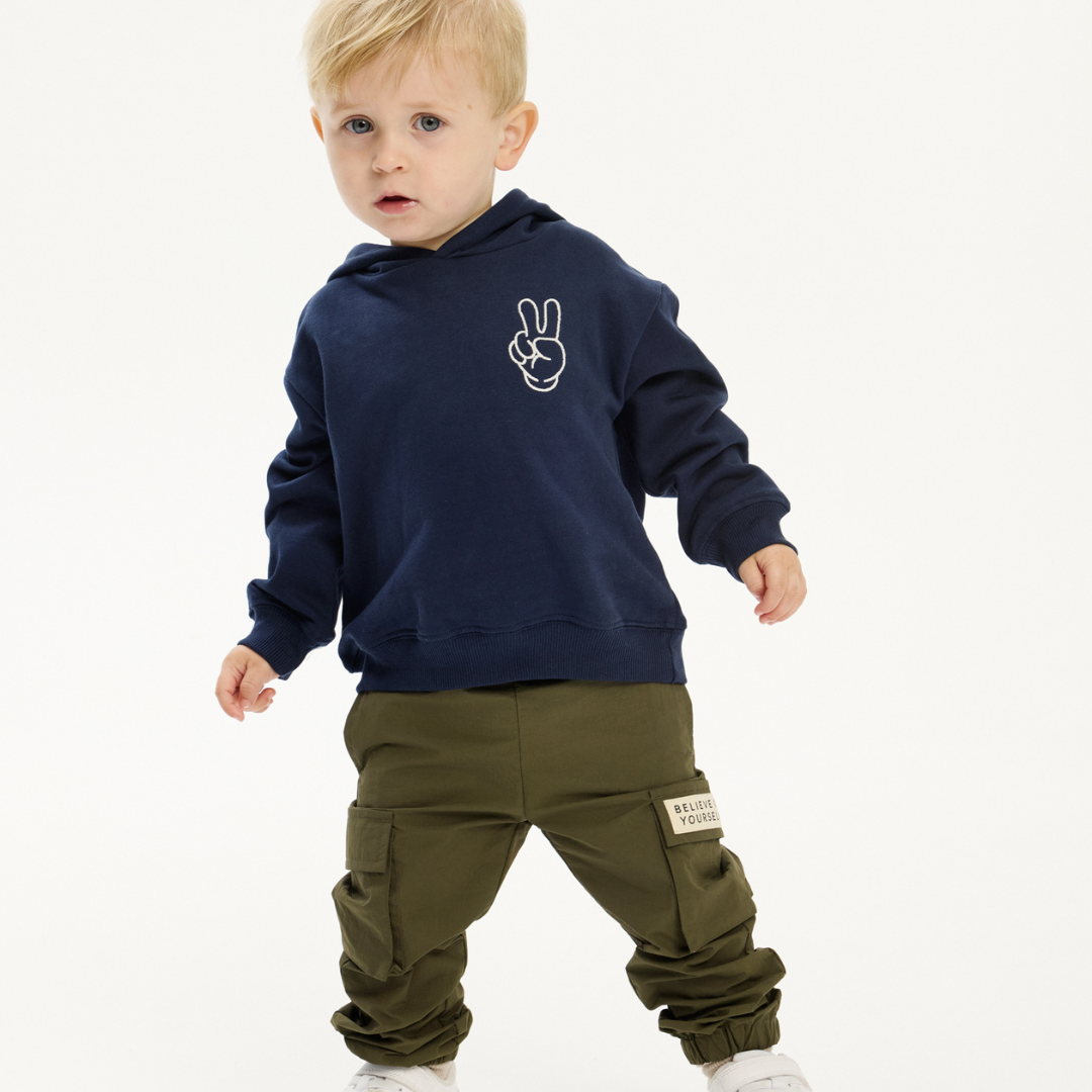 Petey Hoodie - blau
