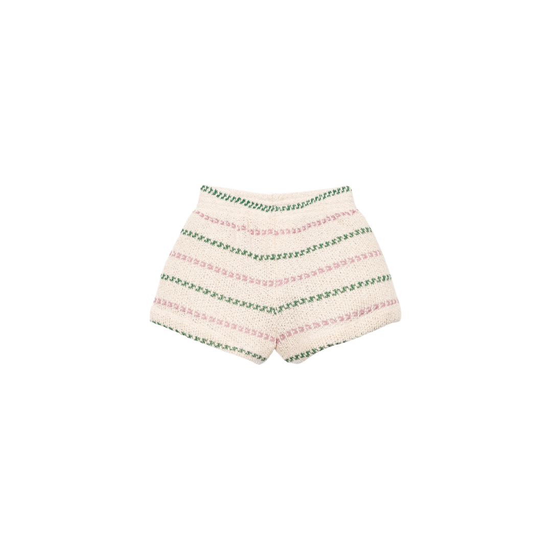 Gestreiftes Jersey Shorts
