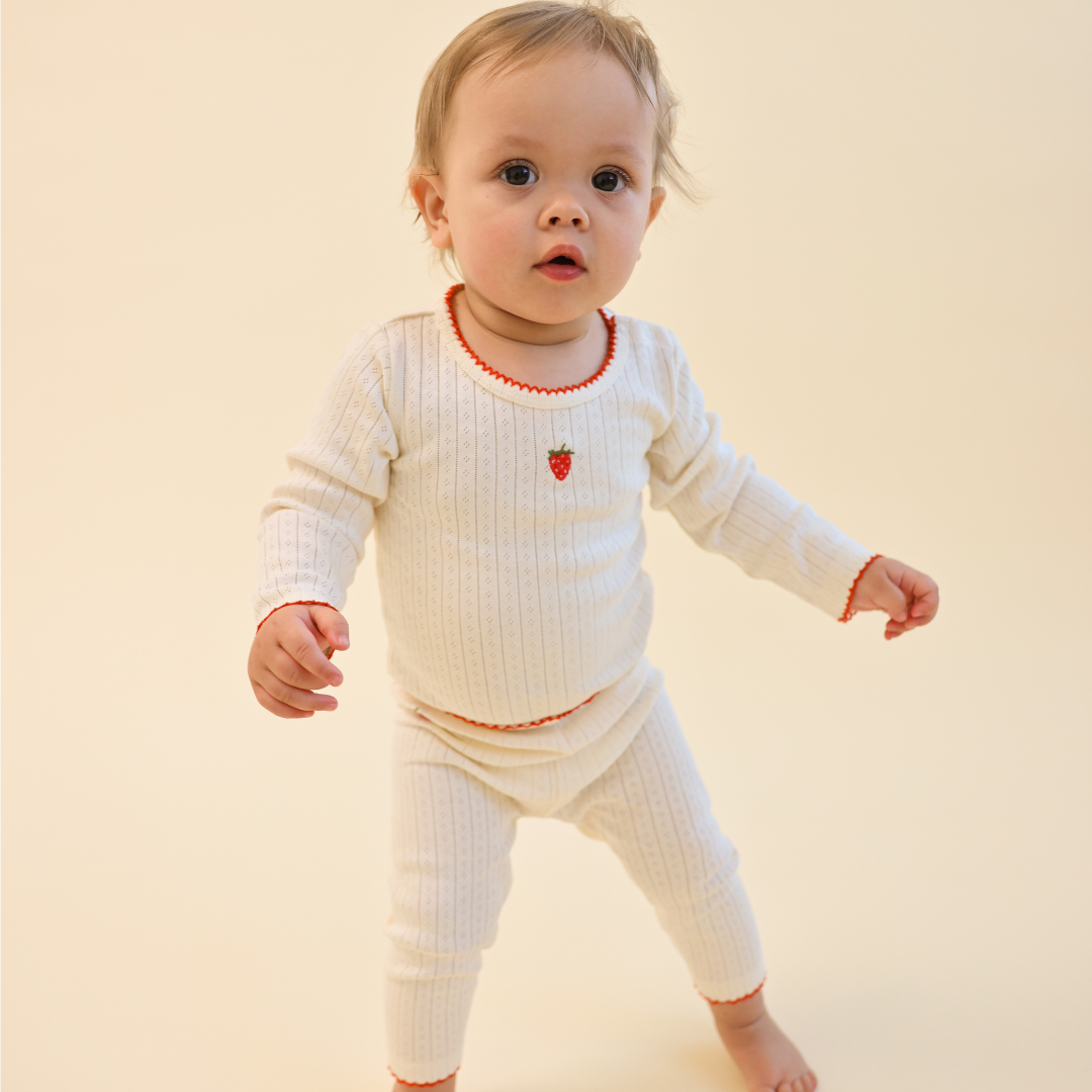 Flora Pointelle Leggings