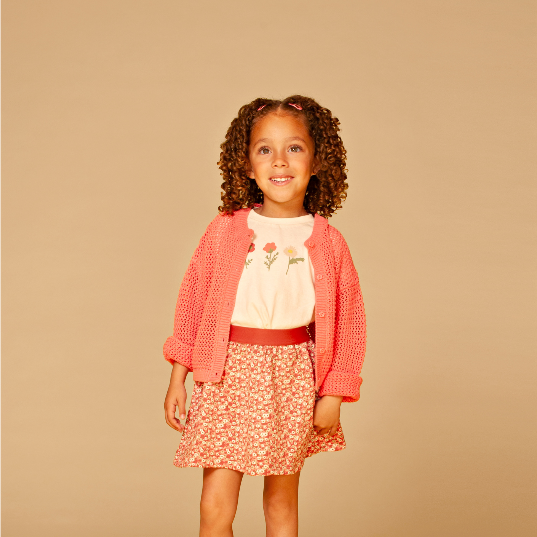 Strickcardigan - Pink