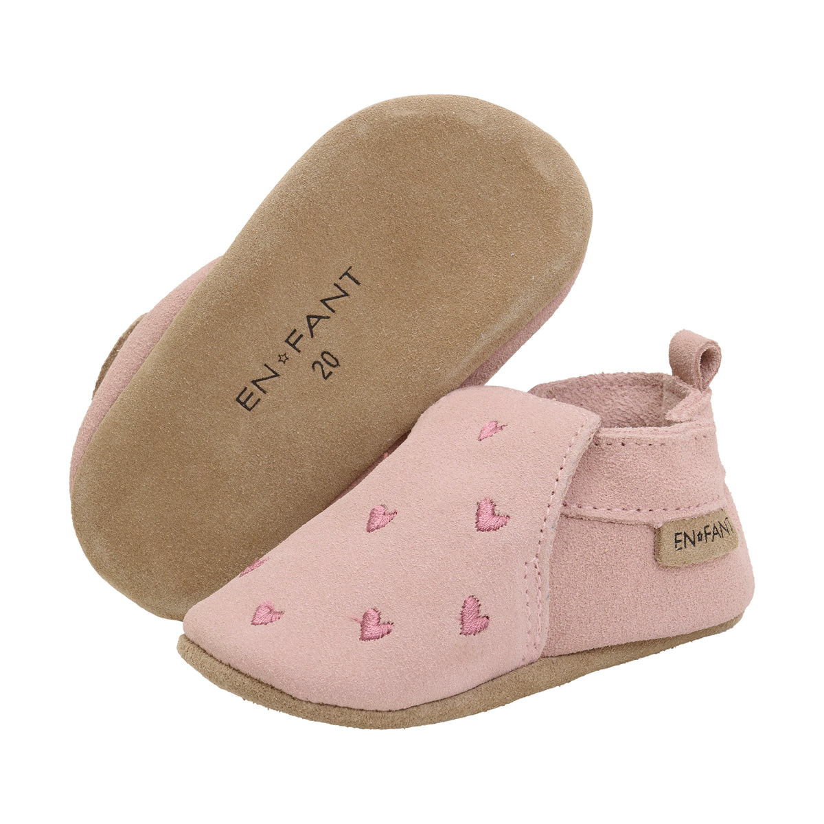 Slippers Baby - Misty Rose