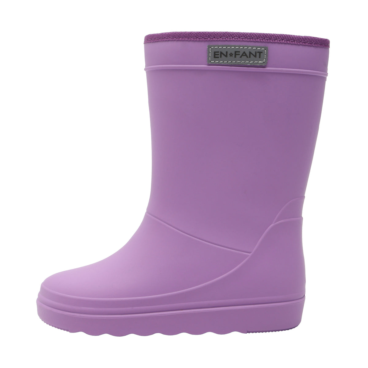 Thermogummistiefel mit Wolle - lila