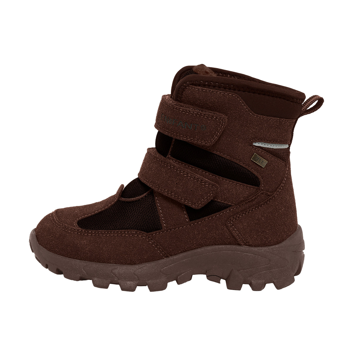 Winterboots Velcro TEX - braun