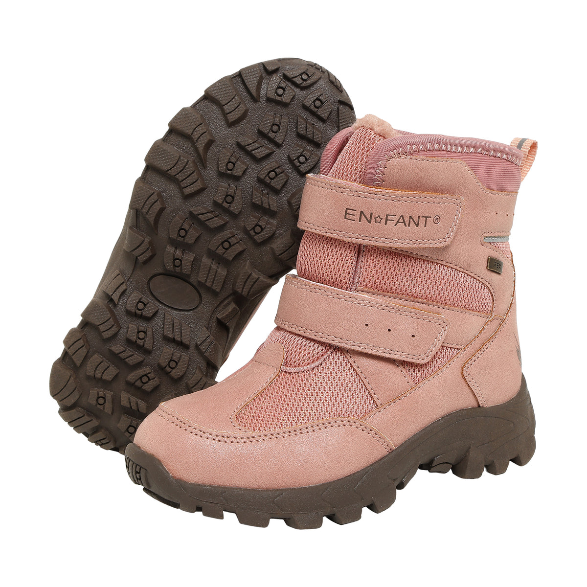 Winterboots Velcro TEX - rosa