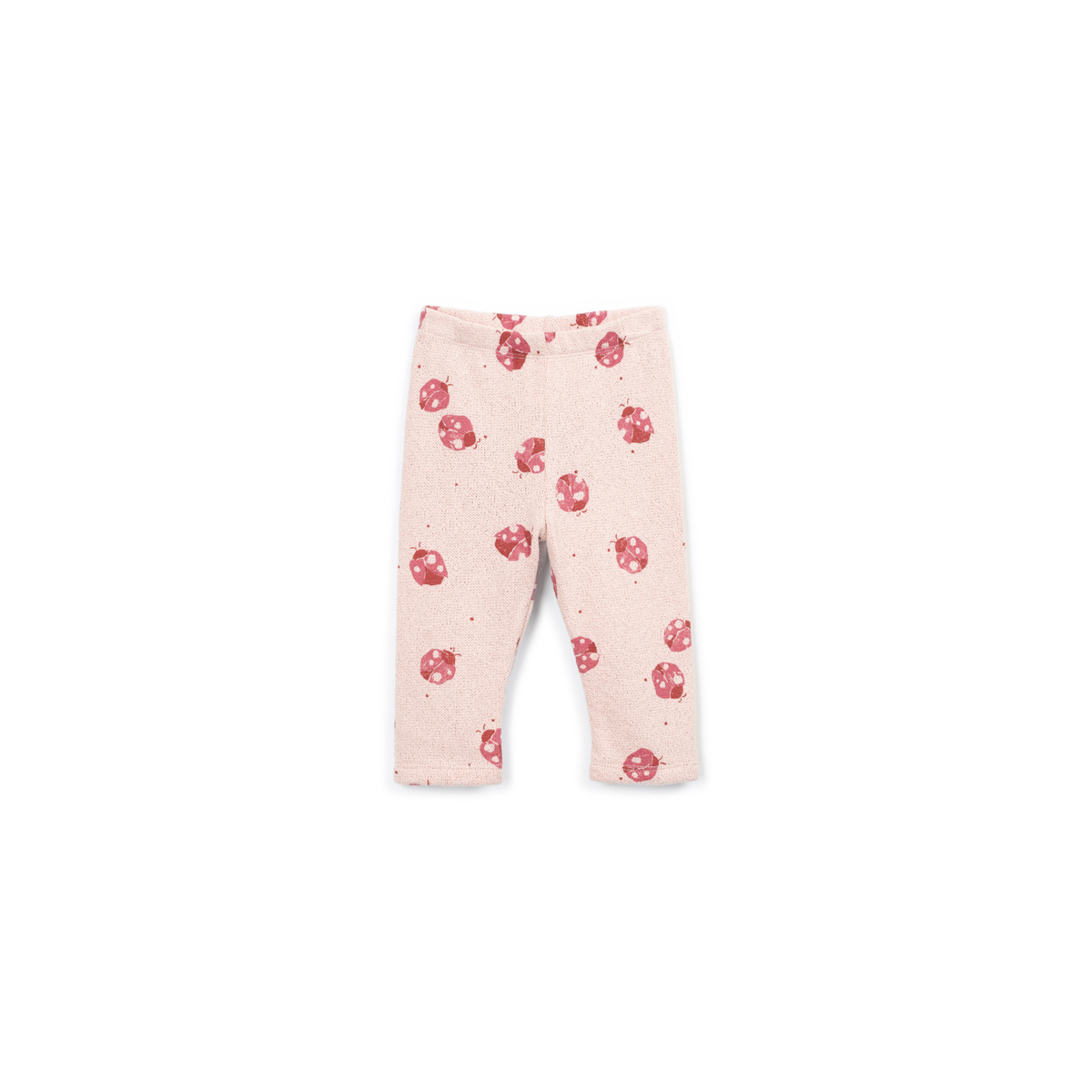 Leggings mit Marienkäfer - rosa