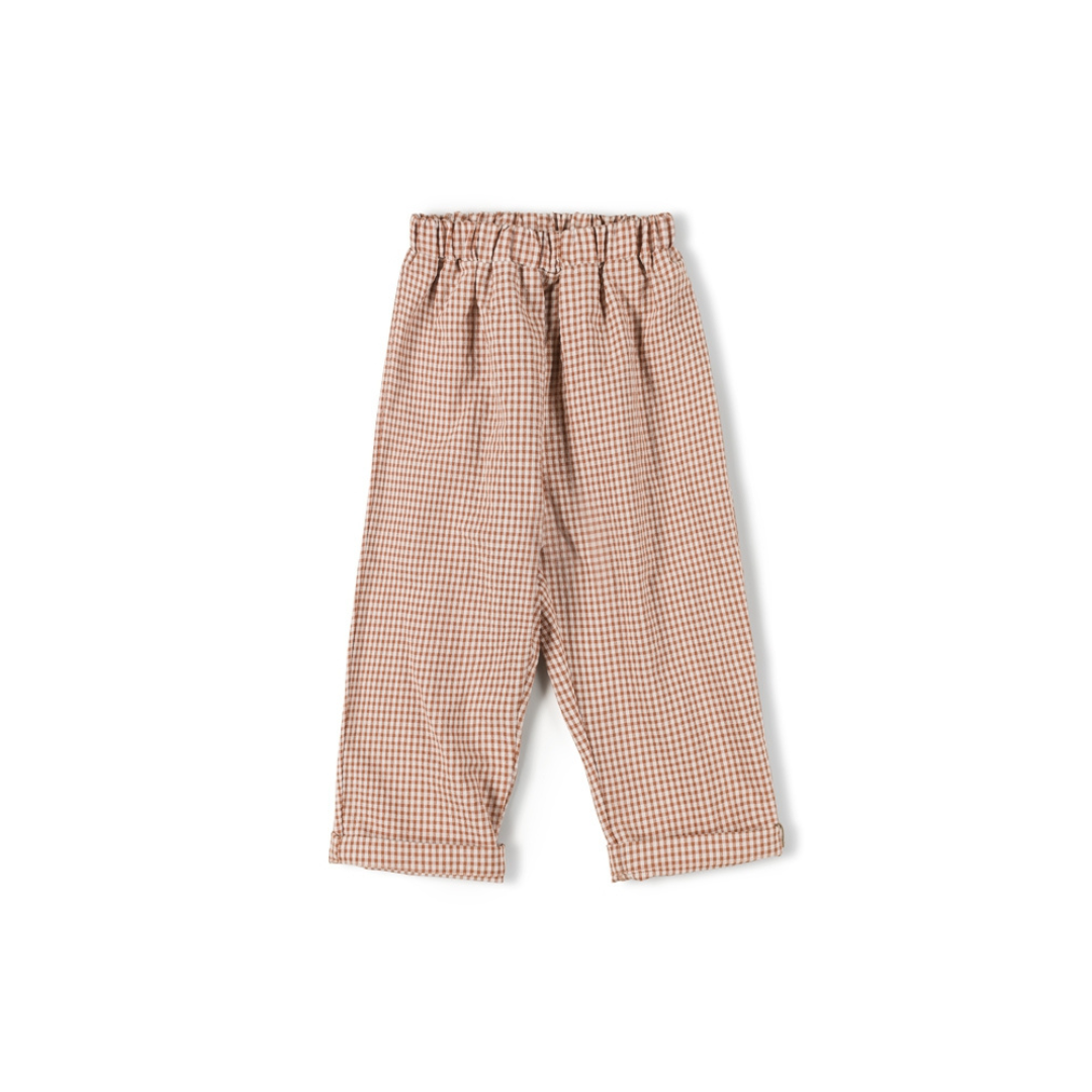 Stic Pants - caramel checkered