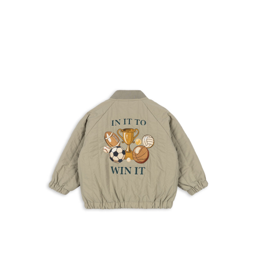 Juno Bomber Jacke - Laurel Oak